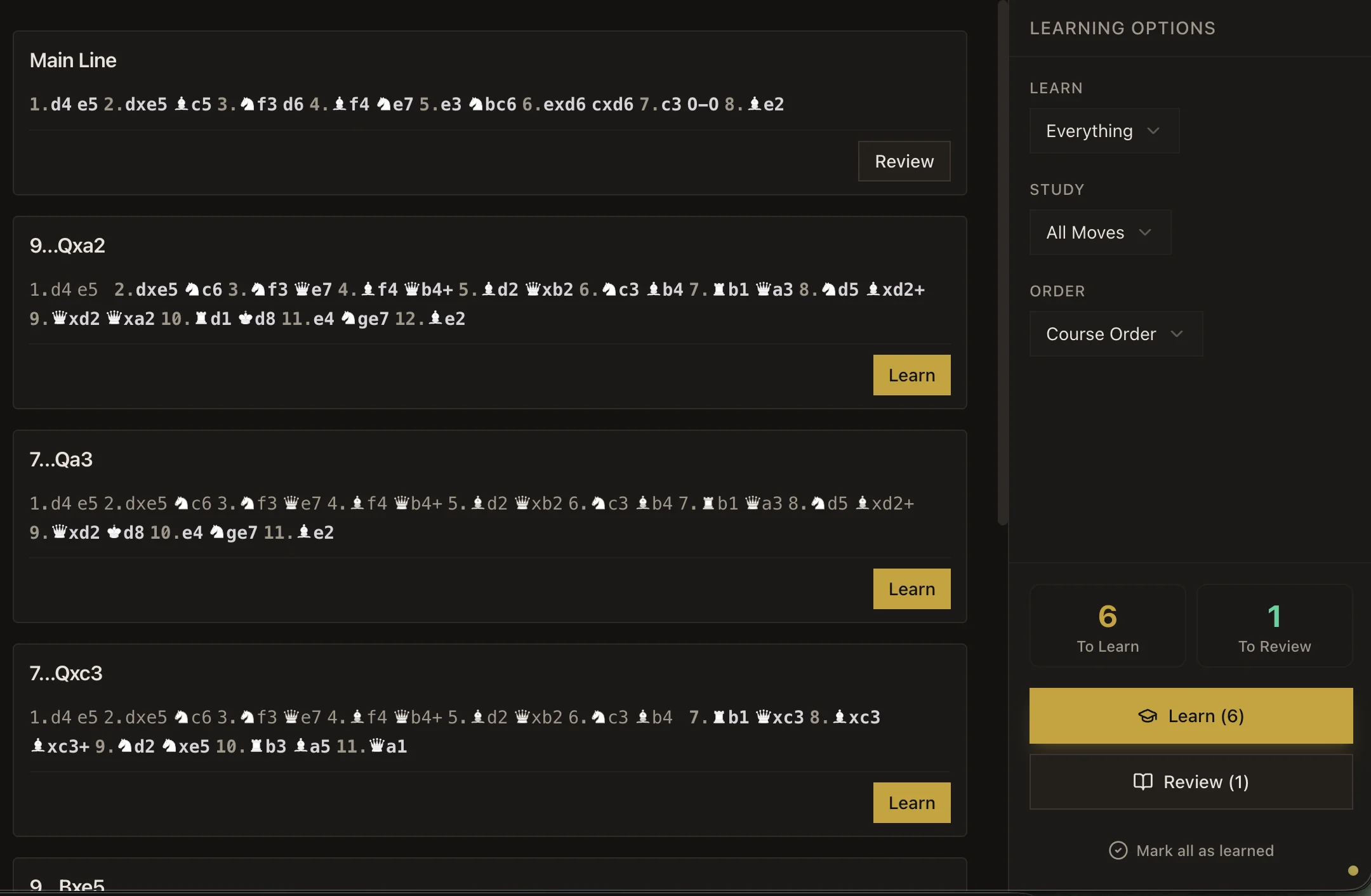 Comparação lado a lado dos recursos do ChessAtlas e Chessable para treinamento de aberturas de xadrez