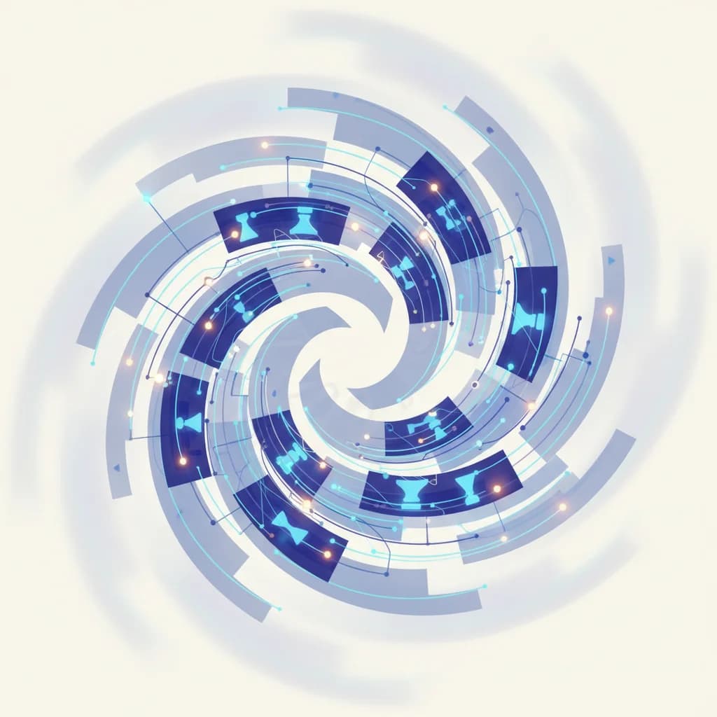 SM-2 algorithm visualization showing review intervals increasing over time