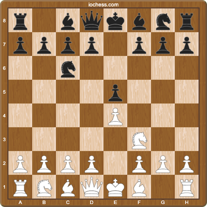 Open game after 1.e4 e5 2.Nf3 Nc6