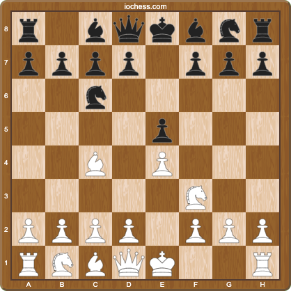 Italian Game after 1.e4 e5 2.Nf3 Nc6 3.Bc4