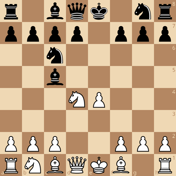 Scotch Game Classical (4...Bc5) after 3...exd4 4.Nxd4 Bc5