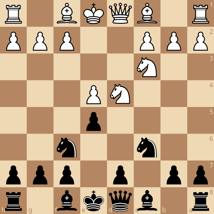 Sicilian Defense Sveshnikov after 2.Nf3 Nc6 3.d4 cxd4 4.Nxd4 Nf6 5.Nc3 e5