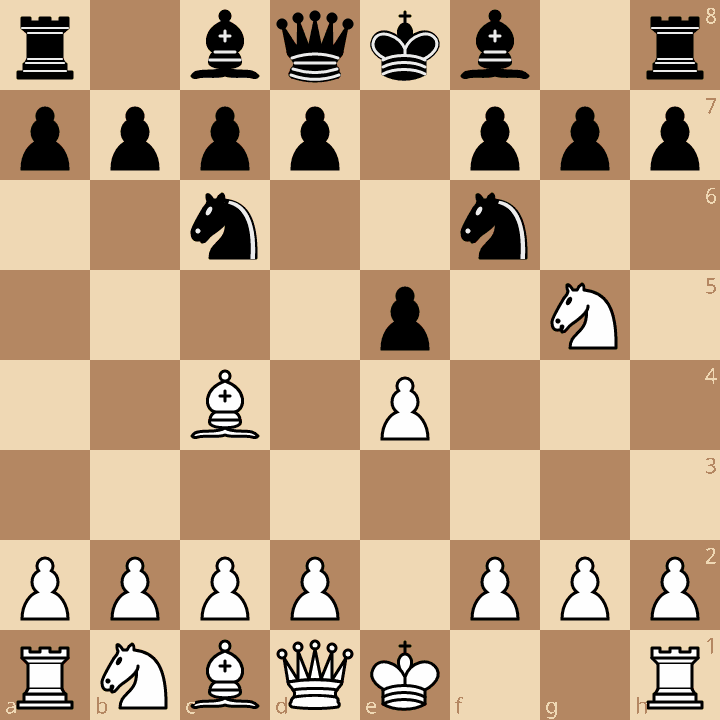 Fried Liver Attack after 1.e4 e5 2.Nf3 Nc6 3.Bc4 Nf6 4.Ng5